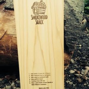 Smokewood Shack Cedar plank