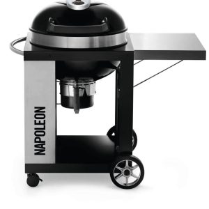 NAPOLEON 22" Professional 22 Charcoal Cart 57cm Kettle Grill with Cart