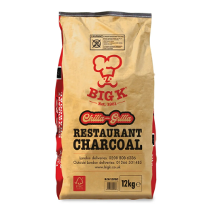 Big K 12kg Chilla-Grilla Restaurant Grade Lumpwood Charcoal FSC®
